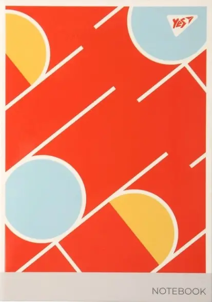 Обкладника "Блокнот YES А6/64 інт Abstraction, клітинка" Обкладинка "Блокнот YES А6/64 інт Abstraction, клітинка"