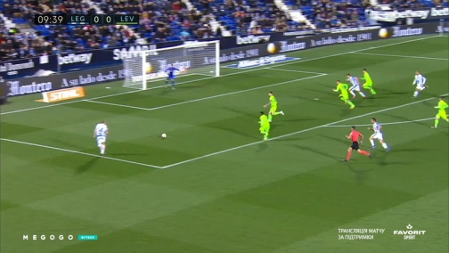 Василь Кравець у матчі Леганес - Леванте