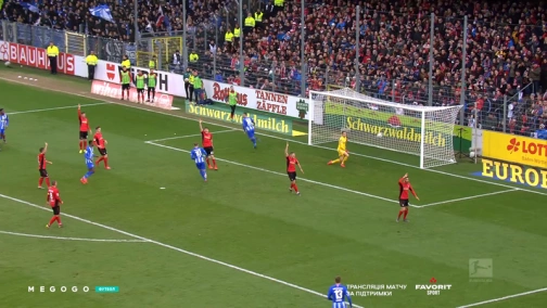 Round 25. Freiburg — Hertha 2:1. Match overview