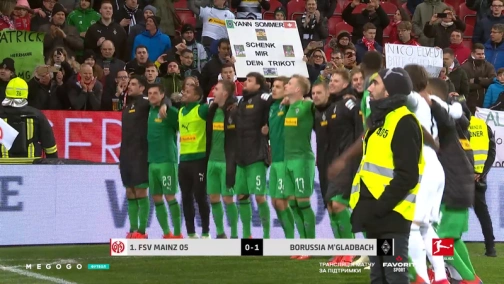 25 тур. Майнц — Боруссія Менхенгладбах 0:1. Огляд матчу