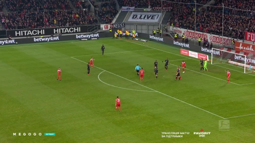 25 тур. Фортуна — Айнтрахт 0:3. Обзор матча