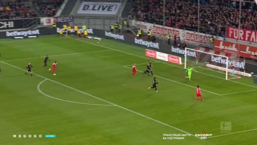 Round 25. Fortuna Düsseldorf — Eintracht Frankfurt 0:3. Match overview