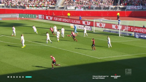 27 тур. Нюрнберг —  Аугсбург 3:0. Обзор матча