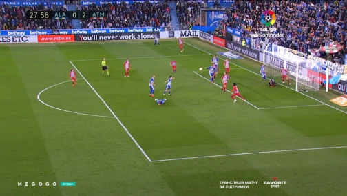 Round 29. Alavés — Atlético Madrid 0:4. Match overview