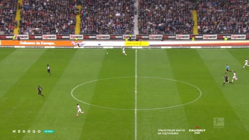 Round 27. Eintracht — Stuttgart 3:0. Match overview