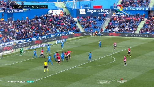 Round 31. Getafe — Athletic 1:0. Match overview