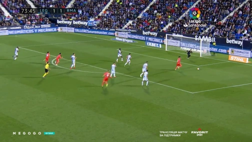 Round 32: Leganés — Real Madrid 1:1. Match overview