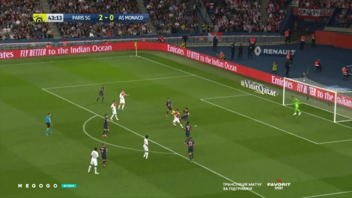 Round 33. PSG — Monaco 3:1. Match overview
