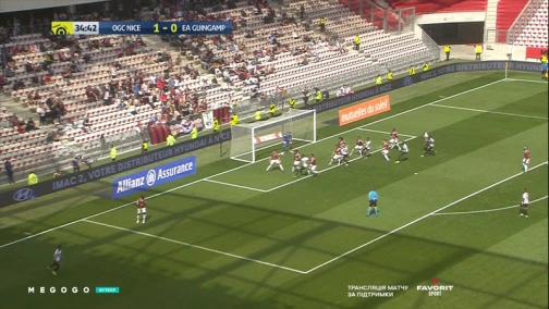 Round 34. Nice — Guingamp 3:0. Highlights