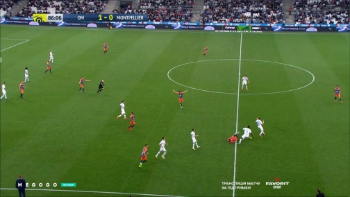 38-й тур. Марсель — Монпелье 1:0. Обзор матча