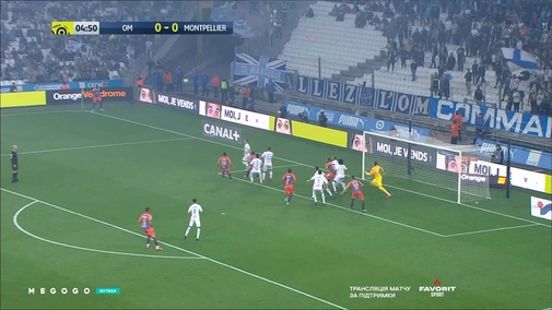 38-й тур. Марсель — Монпельє 1:0. Огляд матчу