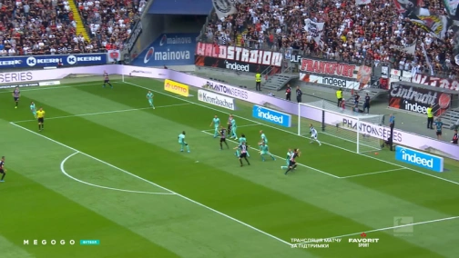 1-й тур. Айнтрахт — Хоффенхайм 1:0. Обзор матча