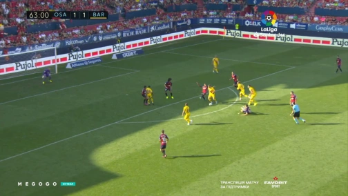 3-й тур. Осасуна — Барселона 2:2. Обзор матча