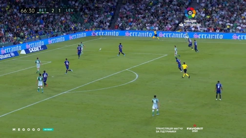 6-й тур. Бетис — Леванте 3:1. Обзор матча