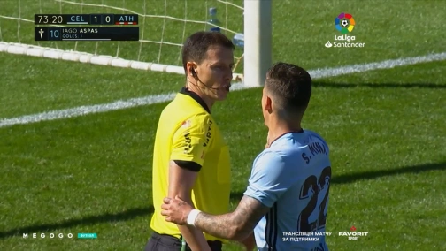 8-й тур. Сельта — Атлетік 1:0. Огляд матчу