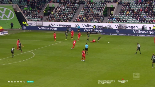 7-й тур. Вольфсбург — Унион Берлин 1:0. Обзор матча