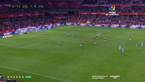 9-й тур. Гранада — Осасуна 1:0. Обзор матча