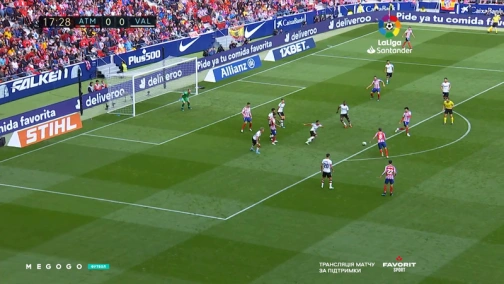 9-й тур. Атлетико — Валенсия 1:1. Обзор матча