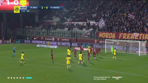 10-й тур. Мец — Нант 1:0. Обзор матча