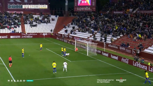 Сегунда 13 тур. Альбасете — Кадіс 1:0. Огляд матчу