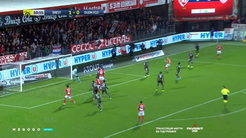 11 тур. Брест — Дижон 2:0. Обзор матча