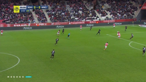 Round 11. Reims — Nimes 0:0. Highlights