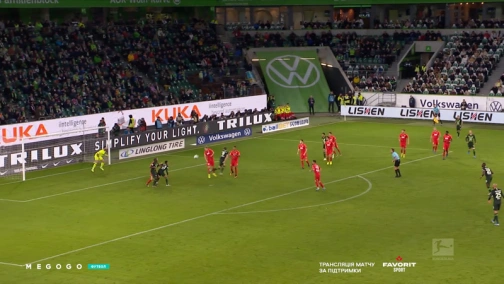 9 тур. Вольфсбург — Аугсбург 0:0. Обзор матча