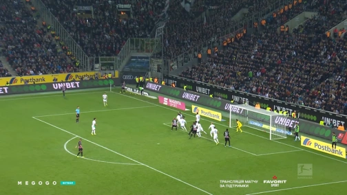 Round 9. Borussia Monchengladbach — Eintracht Frankfurt 4:2. Highlights