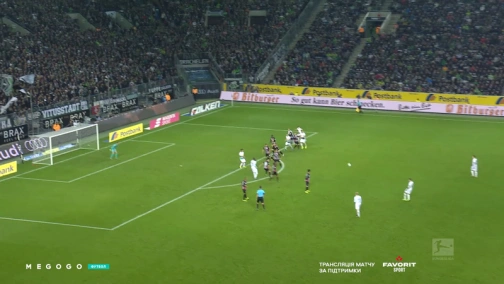 Round 9. Borussia Monchengladbach — Eintracht Frankfurt 4:2. Highlights