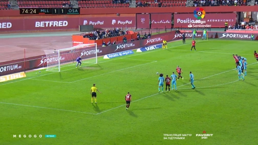 11-й тур. Мальорка — Осасуна 2:2. Обзор матча