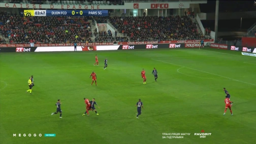 Round 12. Dijon — PSG 2:1. Highlights