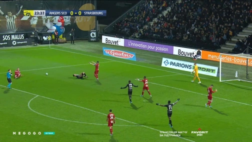 12-й тур. Анже — Страсбург 1:0. Огляд матчу
