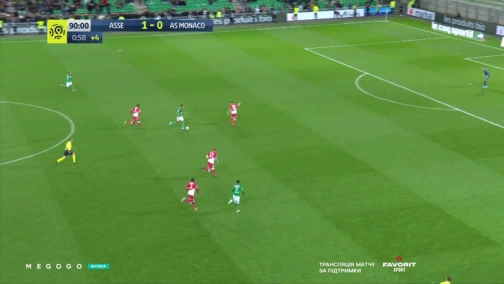 Round 12. Saint Etienne — Monaco 1:0. Highlights