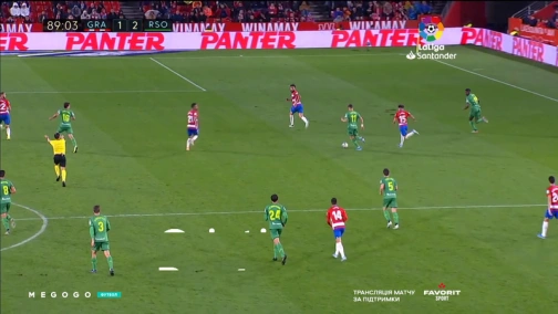 Round 12. Granada — Real Sociedad 1:2. Highlights