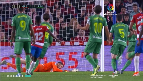 12-й тур. Гранада — Реал Сосьедад 1:2. Обзор матча