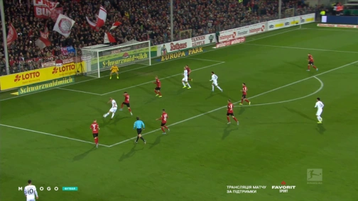 11-й тур. Фрайбург — Айнтрахт 1:0. Огляд матчу