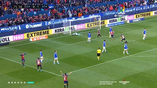 Round 14. Osasuna — Athletic 1:2. Highlights