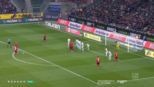 13-й тур. Боруссія Менхенгладбах — Фрайбург 4:2. Огляд матчу