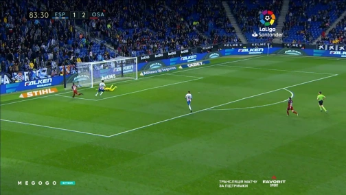 15-й тур. Эспаньол — Осасуна 2:4. Обзор матча