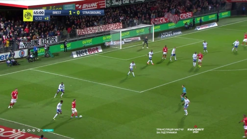 16-й тур. Брест — Страсбург 5:0. Огляд матчу