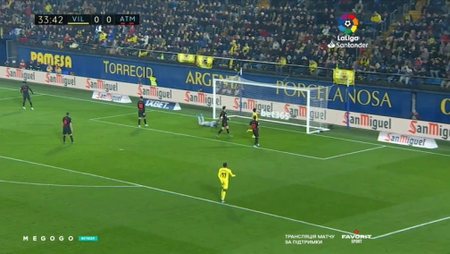 16-й тур. Вільярреал — Атлетіко 0:0. Огляд матчу