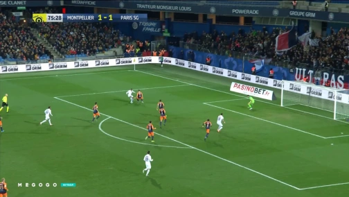 Round 17. Montpellier — PSG 1:3. Highlights