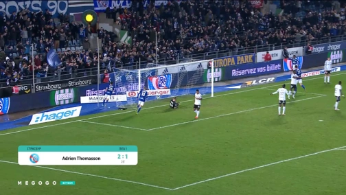 Round 17. Strasbourg — Toulouse 4:2. Highlights