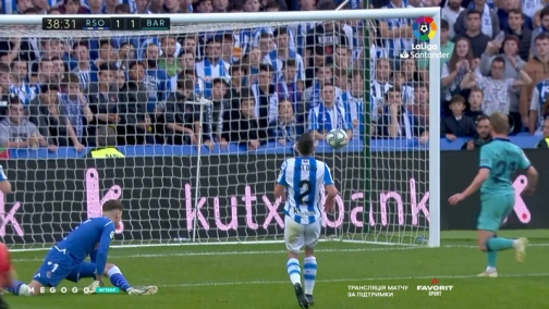 17-й тур. Реал Сосьедад — Барселона 2:2. Обзор матча