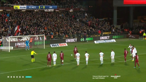 18-й тур. Мец — Марсель 1:1. Обзор матча