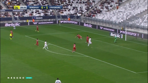 Round 18. Bordeaux — Strasbourg 0:1. Highlights