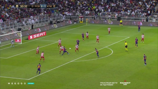 Supercopa de España. 1/2 finals. Barcelona — Atletico Madrid 2:3. Highlights