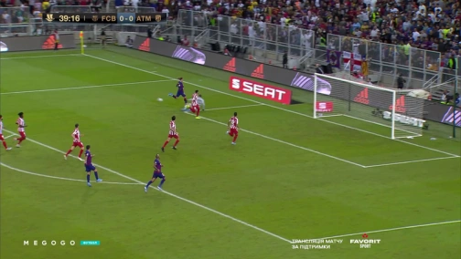 Supercopa de España. 1/2 finals. Barcelona — Atletico Madrid 2:3. Highlights