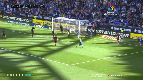 26-й тур. Еспаньйол — Атлетіко. 1:1 Огляд матчу