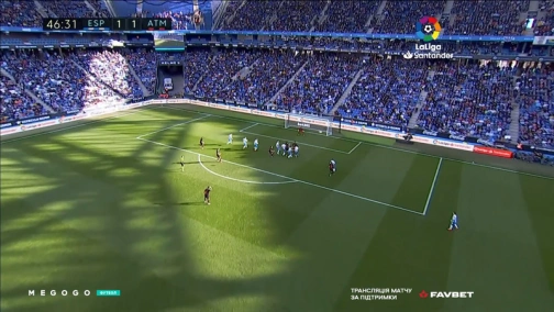26-й тур. Еспаньйол — Атлетіко. 1:1 Огляд матчу